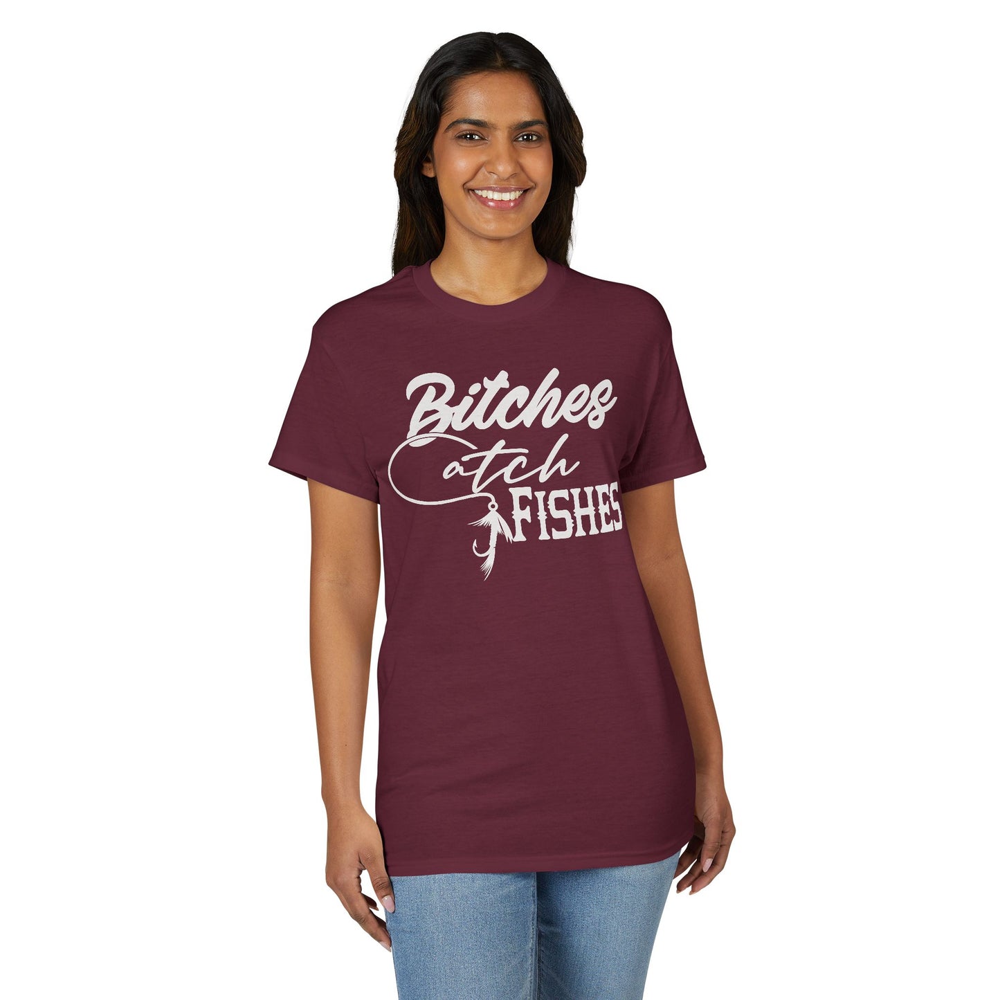 Bitches Catch Fishes — Unisex DryBlend® T-Shirt