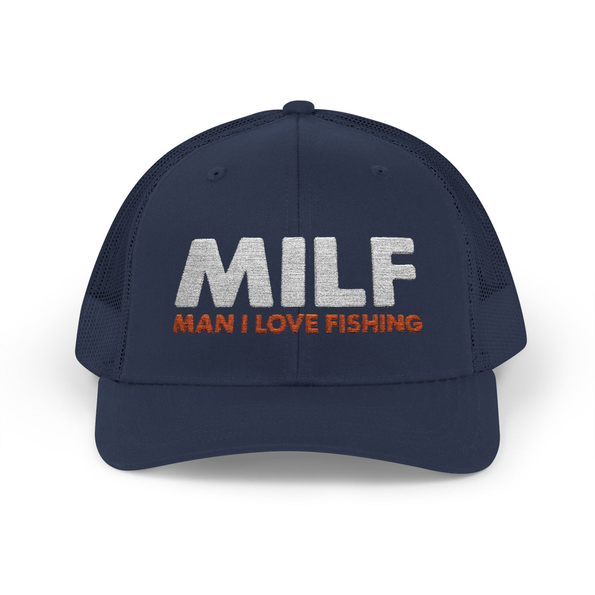 Man I Love Fishing — Embroidered Baseball Cap