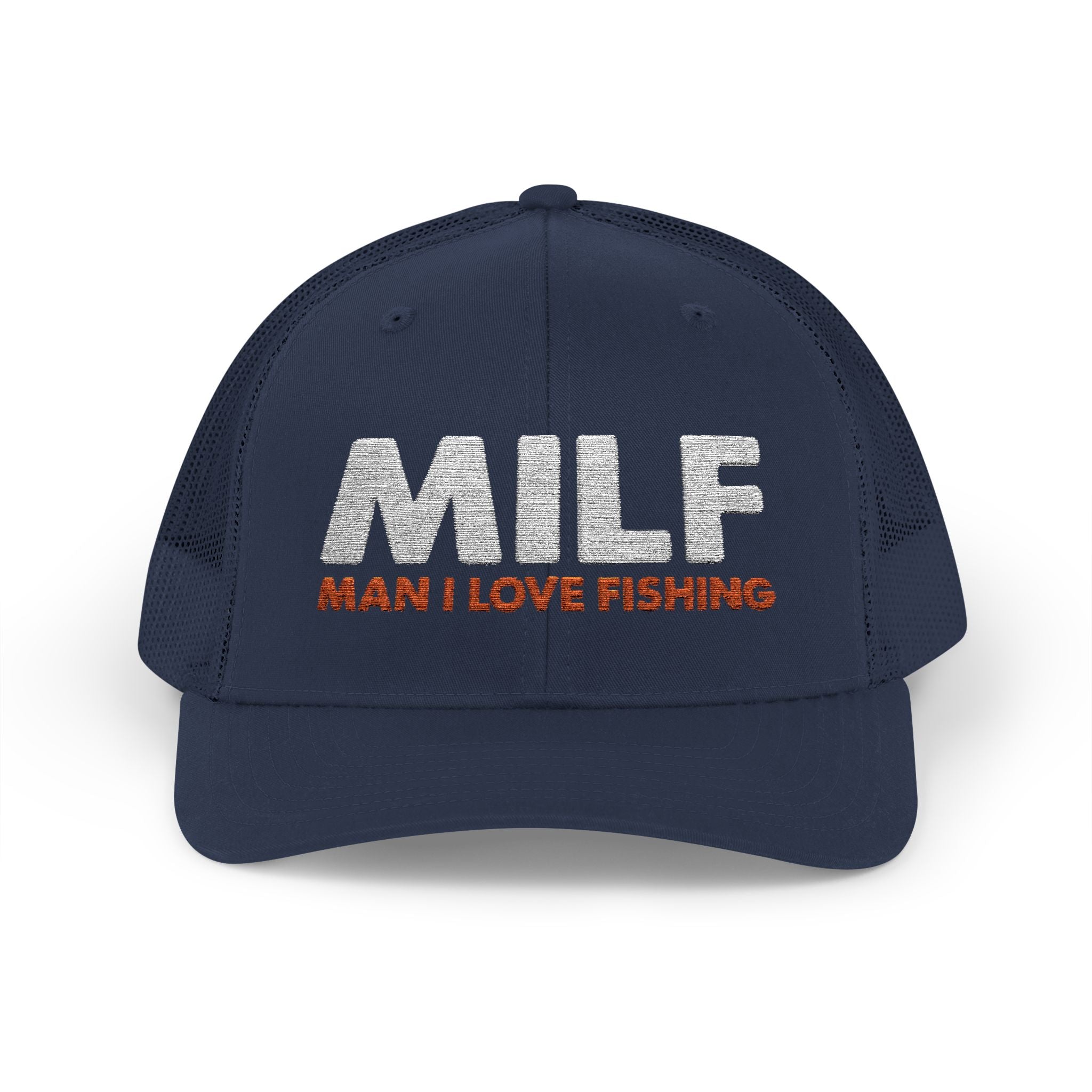 Man I Love Fishing — Embroidered Baseball Cap