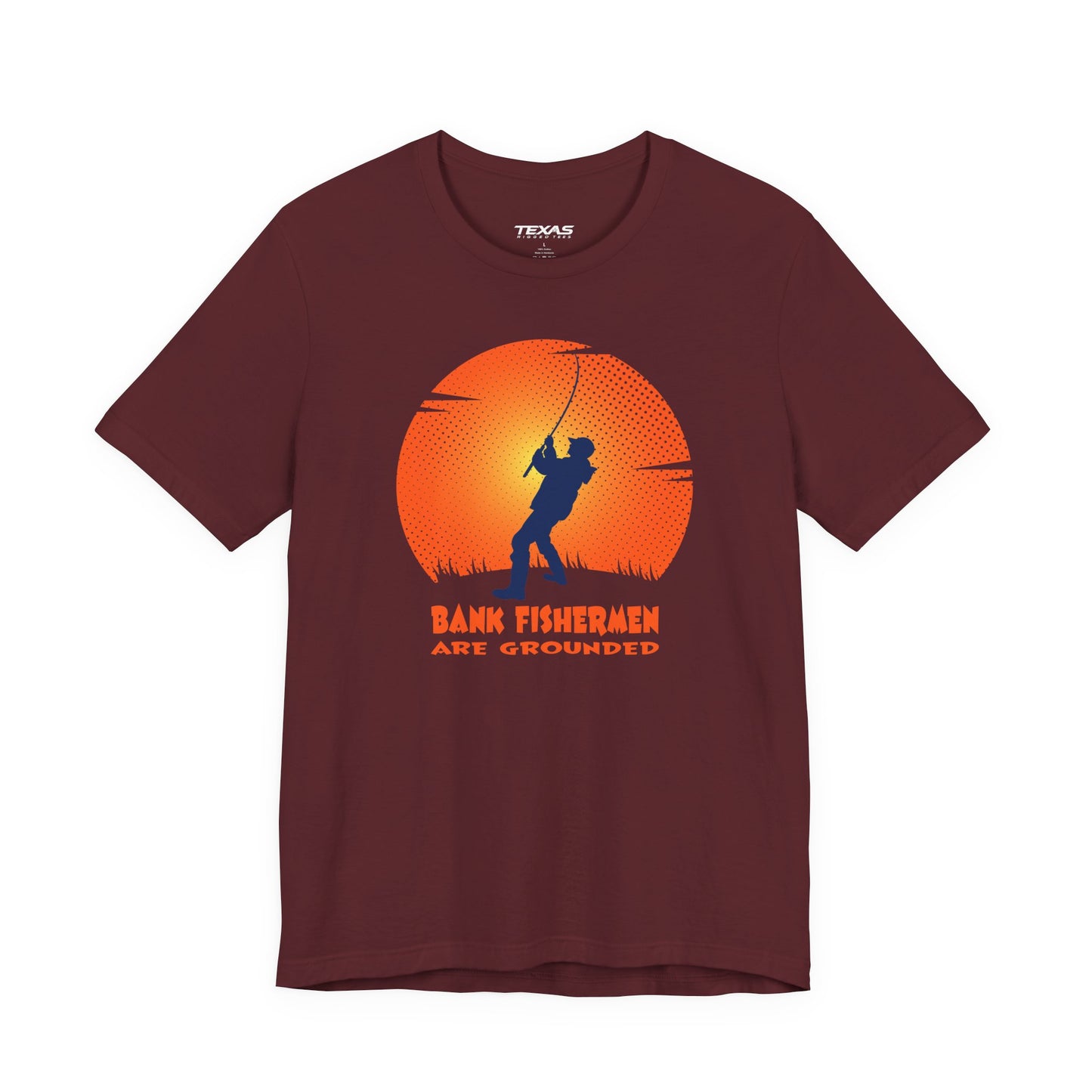 Bank Fishermen Are Grounded — Unisex Cotton Tee