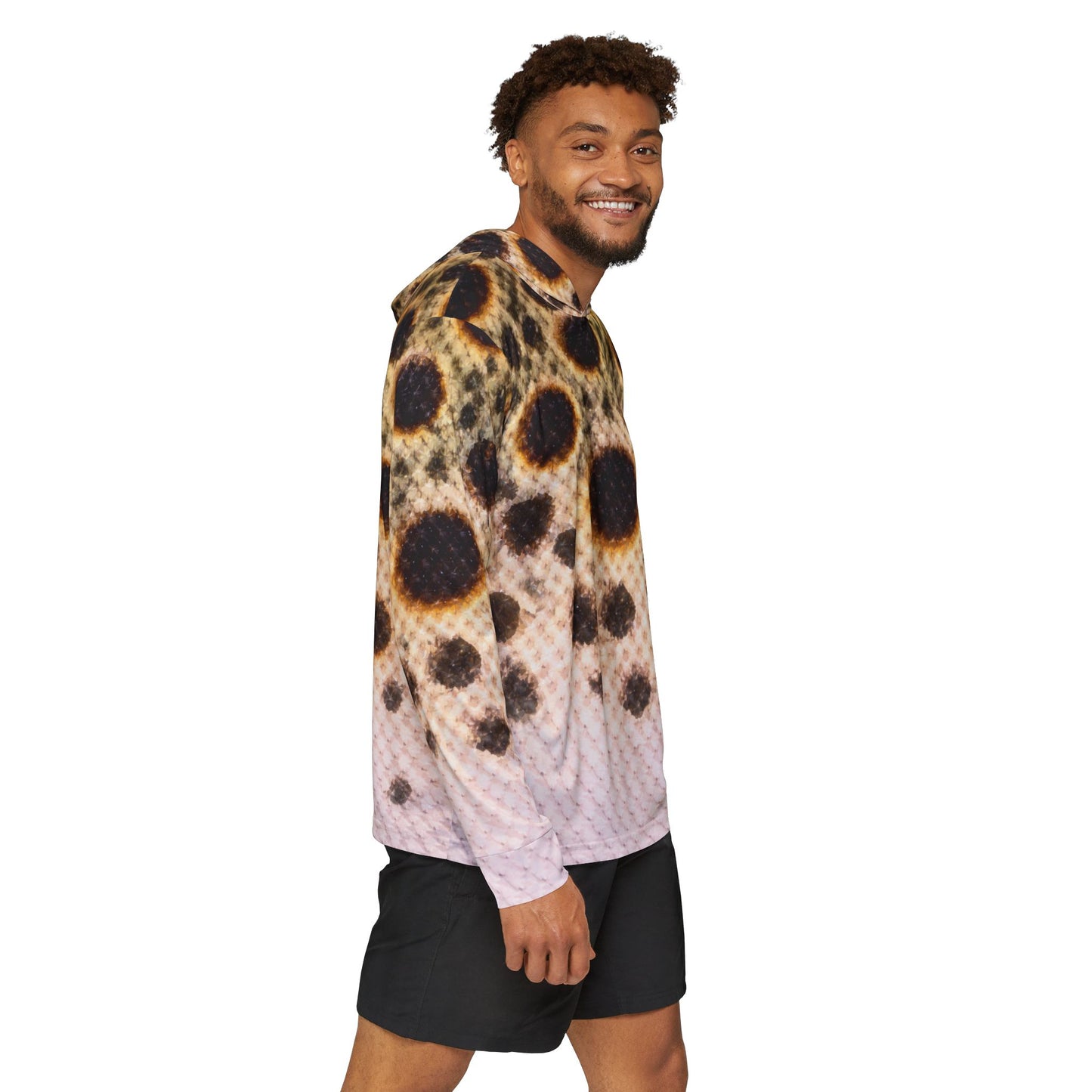 Spotted Gar — Unisex Fishing Pullover Hoodie (SPF 50+)