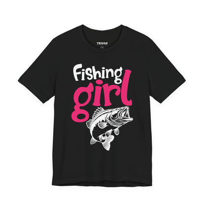 I Know I Fish Like a Girl, Try to Keep Up — Unisex Cotton Tee