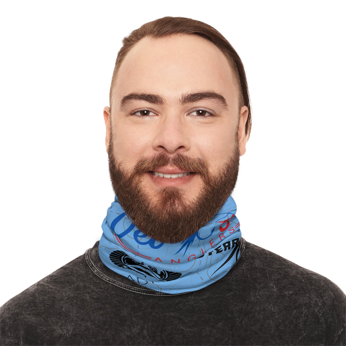 Dave Carrasco Light Blue — Unisex Neck Gaiter (SPF 50+)