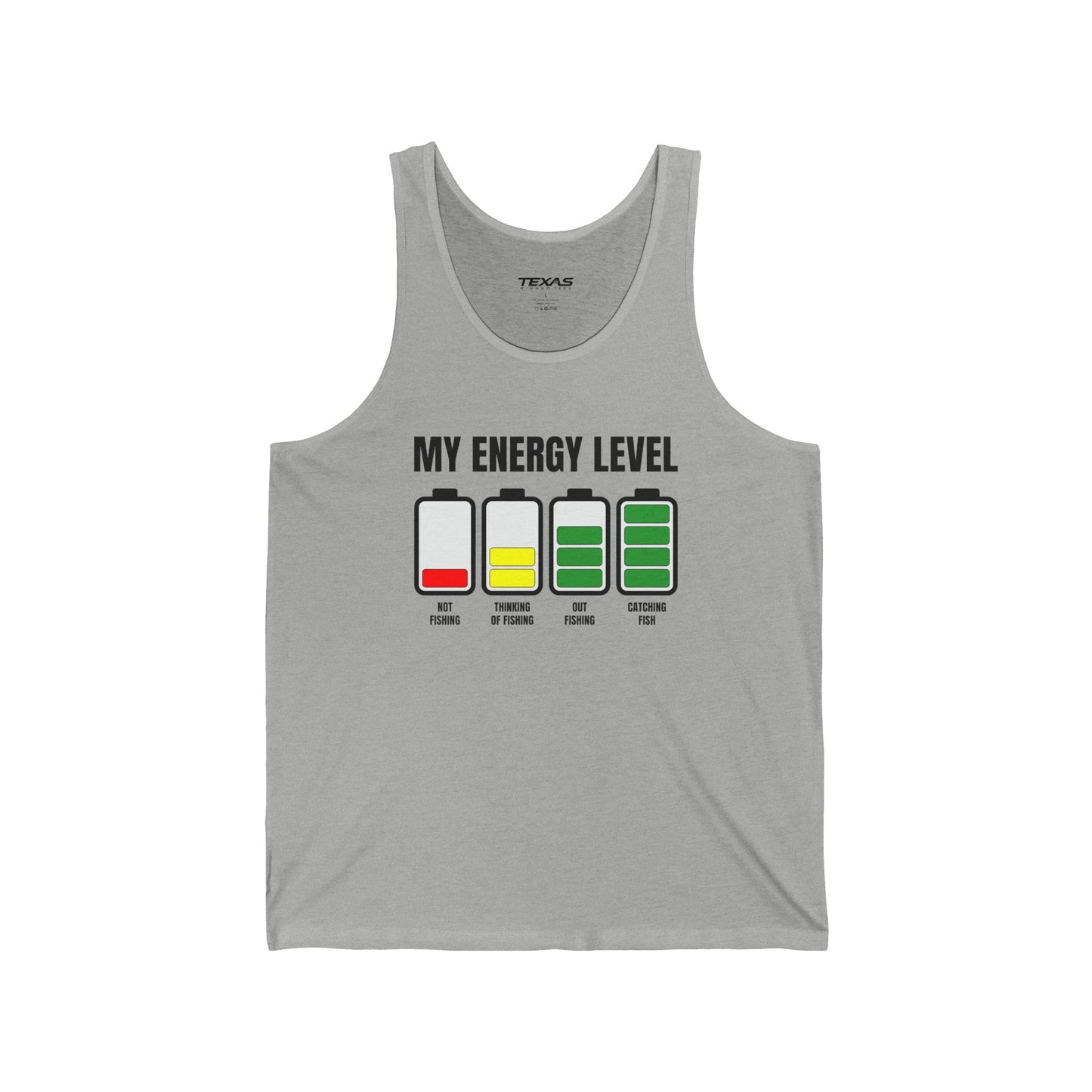 My Energy Level — Unisex Cotton Tank