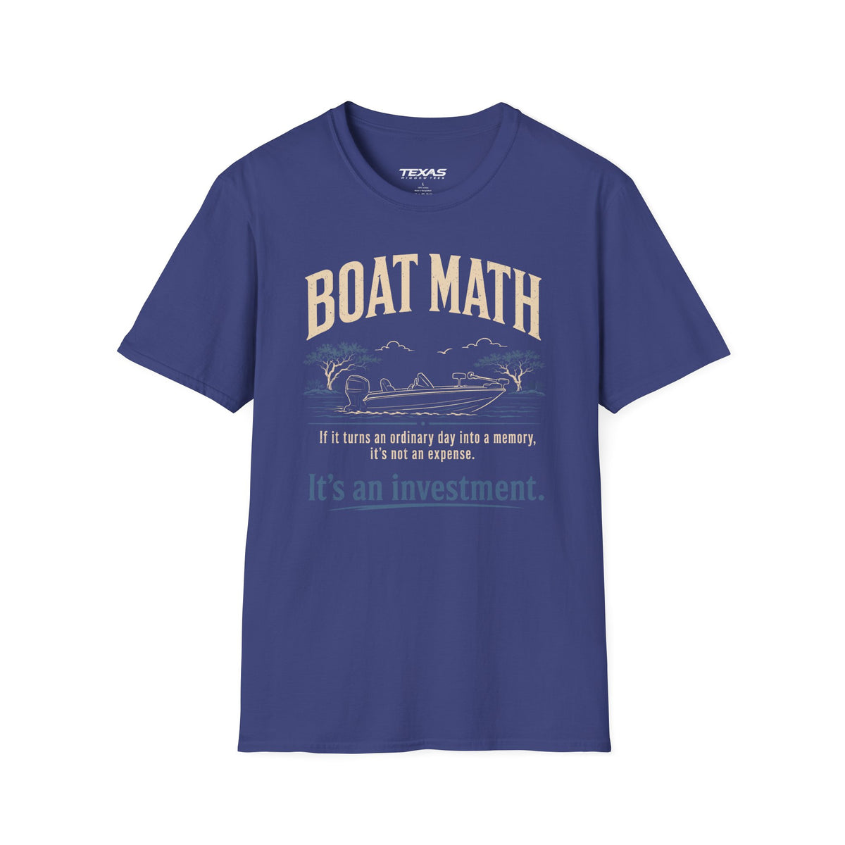 Boat Math — Unisex Cotton Tee