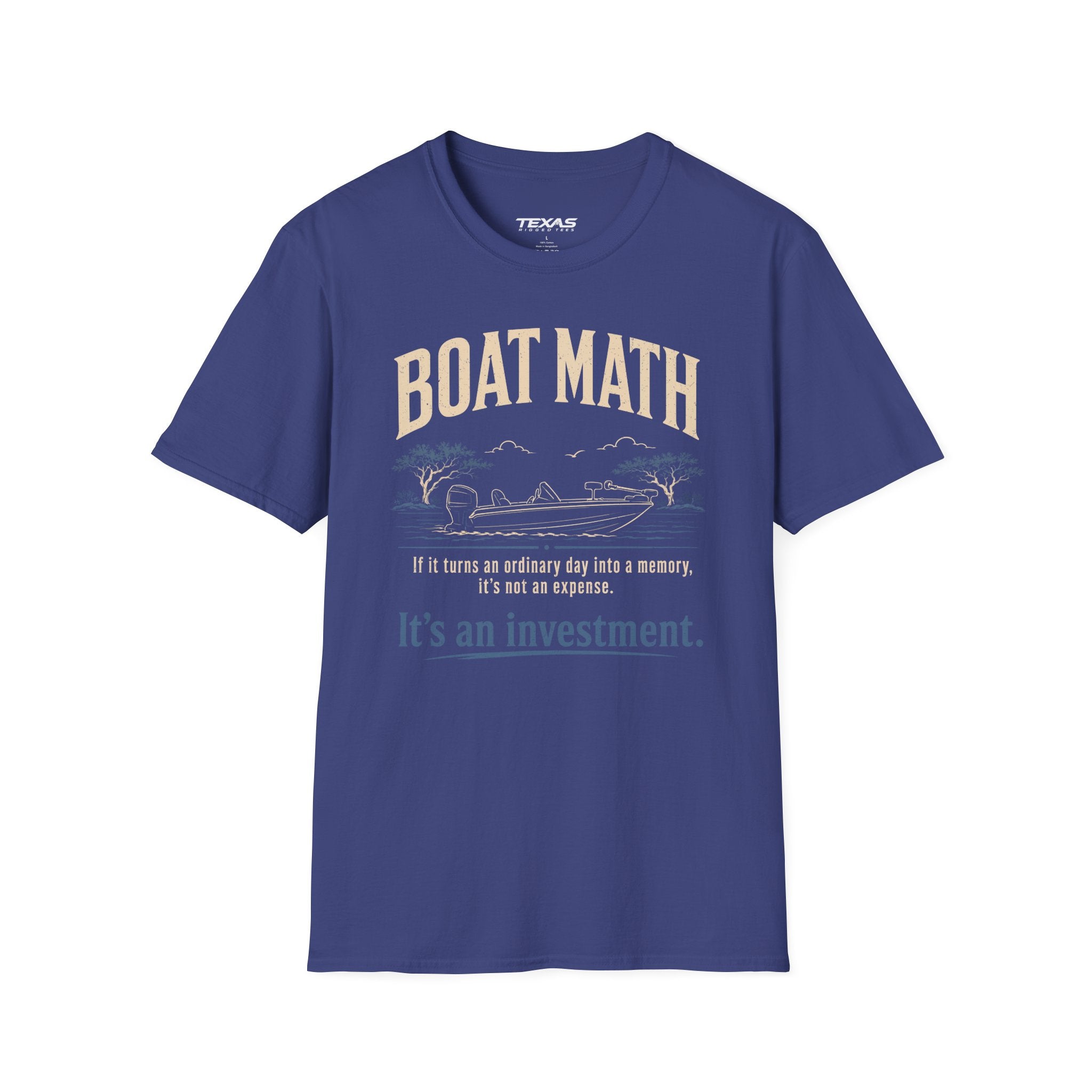 Boat Math — Unisex Cotton Tee