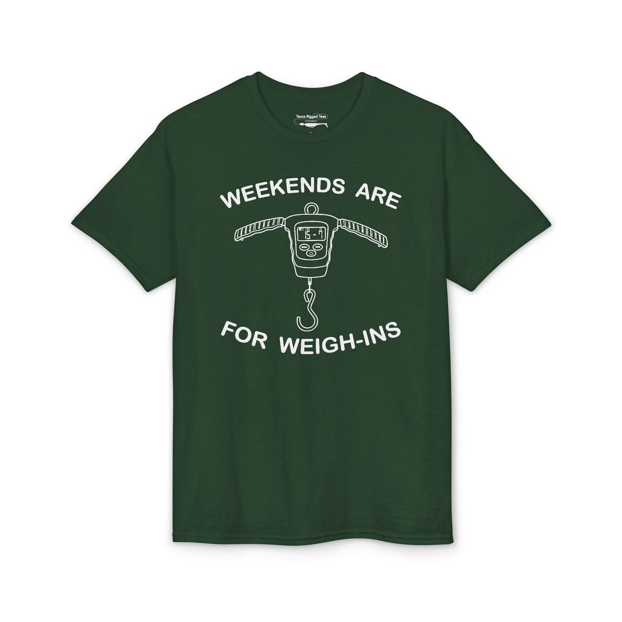 Weekends Are for Weigh-Ins — Unisex DryBlend® T-Shirt