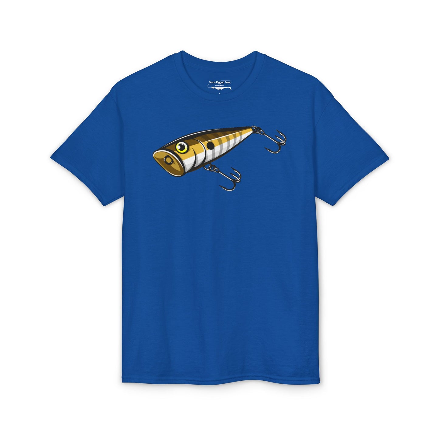 Topwater Popper Lure — Unisex DryBlend® T-Shirt