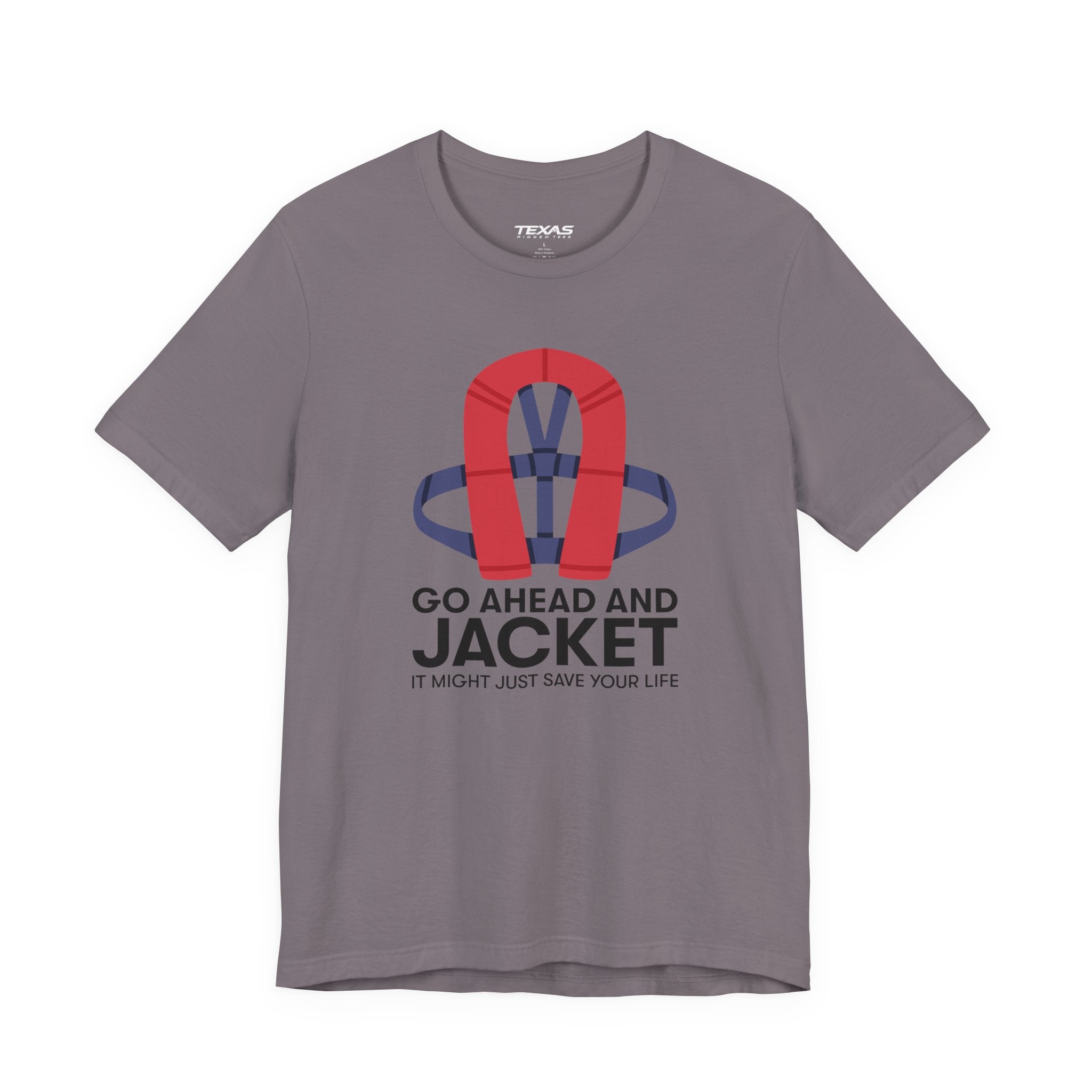 Go Ahead and Jacket — Unisex Cotton Tee