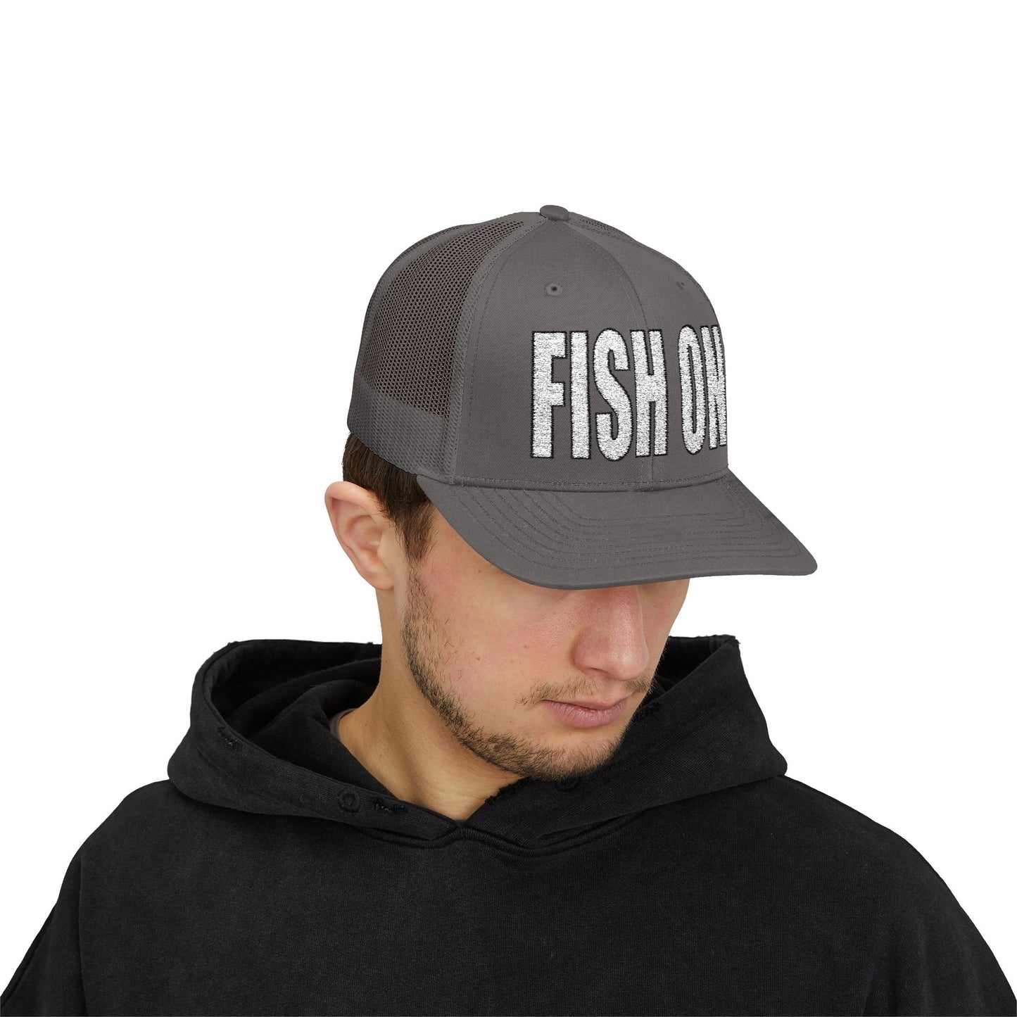 FISH ON — Embroidered Baseball Cap