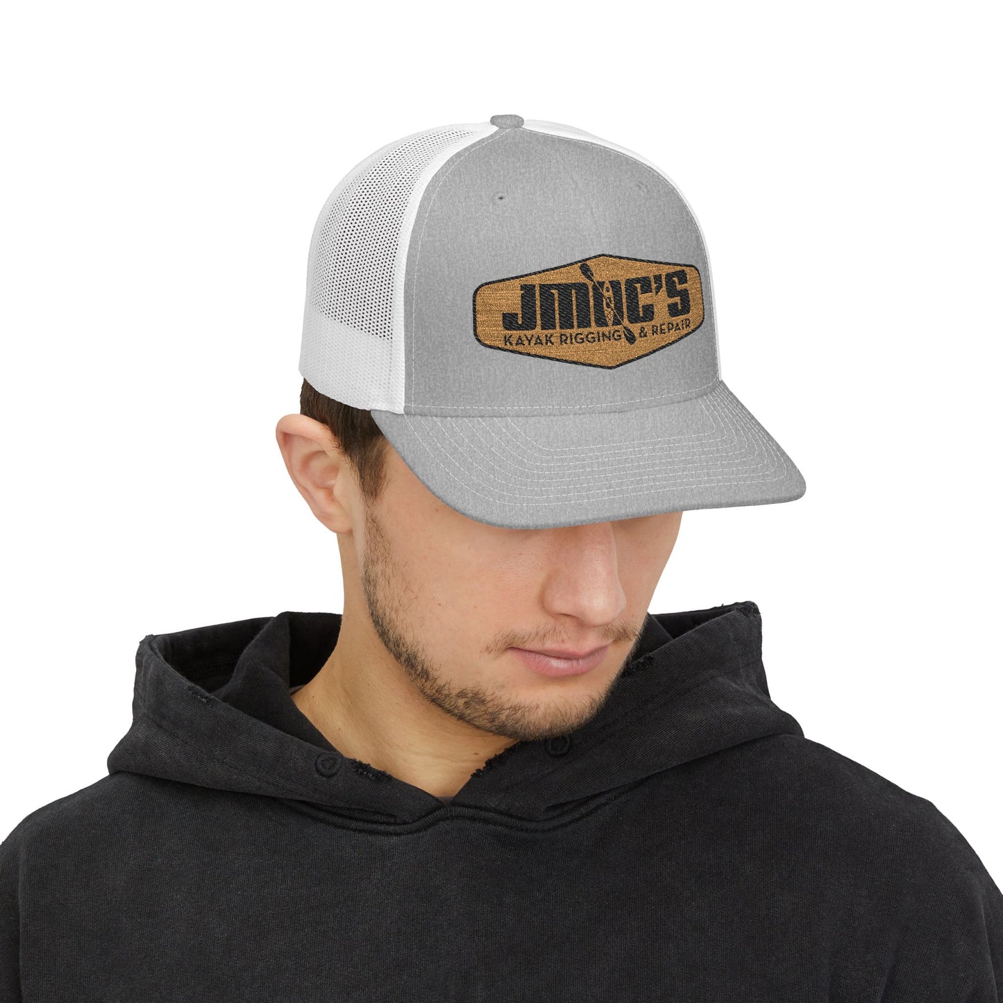 JMOC's Kayak Rigging & Repair (Patch) — Embroidered Baseball Cap