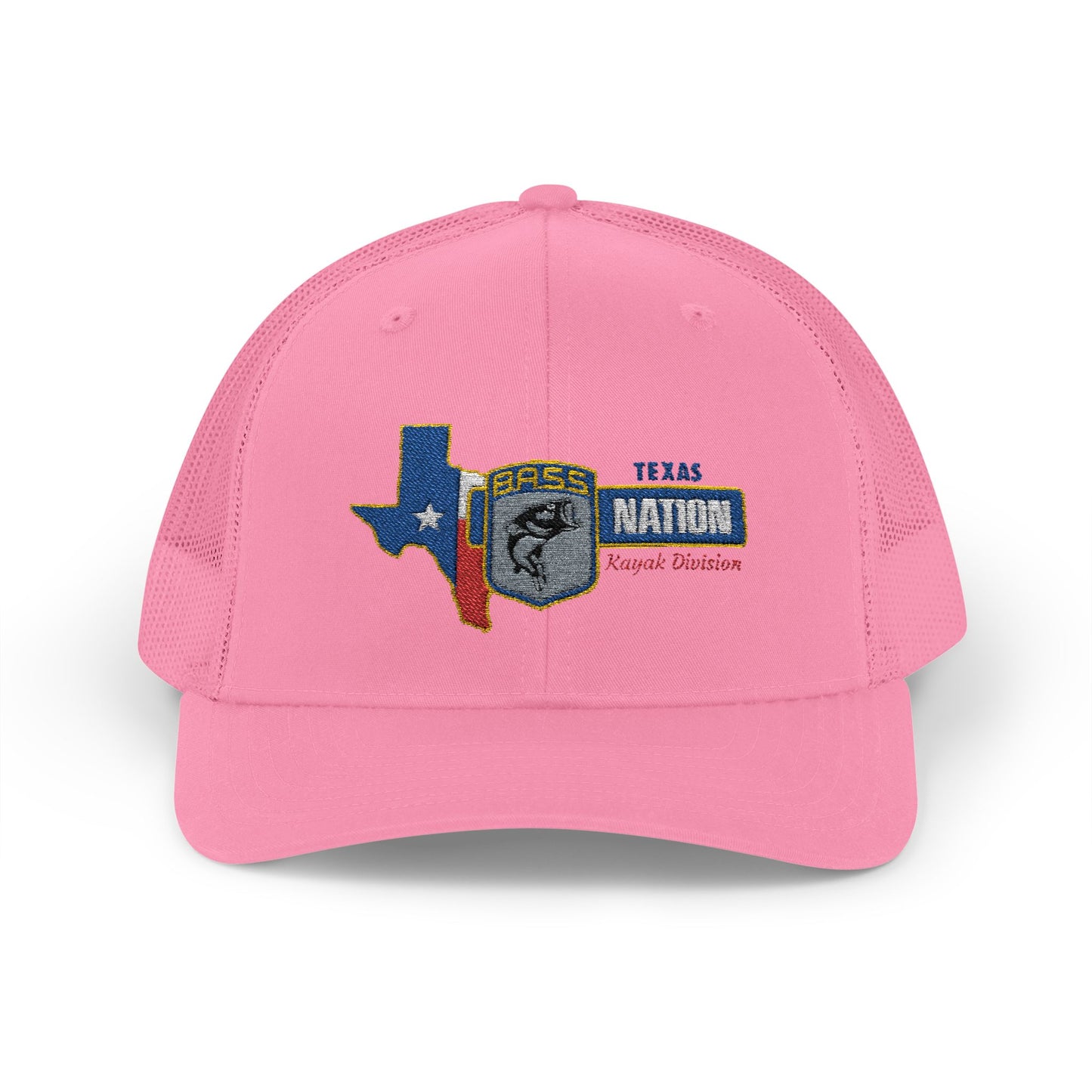 Texas BASS Nation (Kayak Division) — Embroidered Baseball Cap