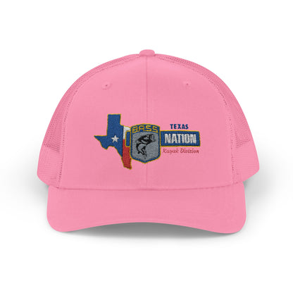 Texas BASS Nation (Kayak Division) — Embroidered Baseball Cap