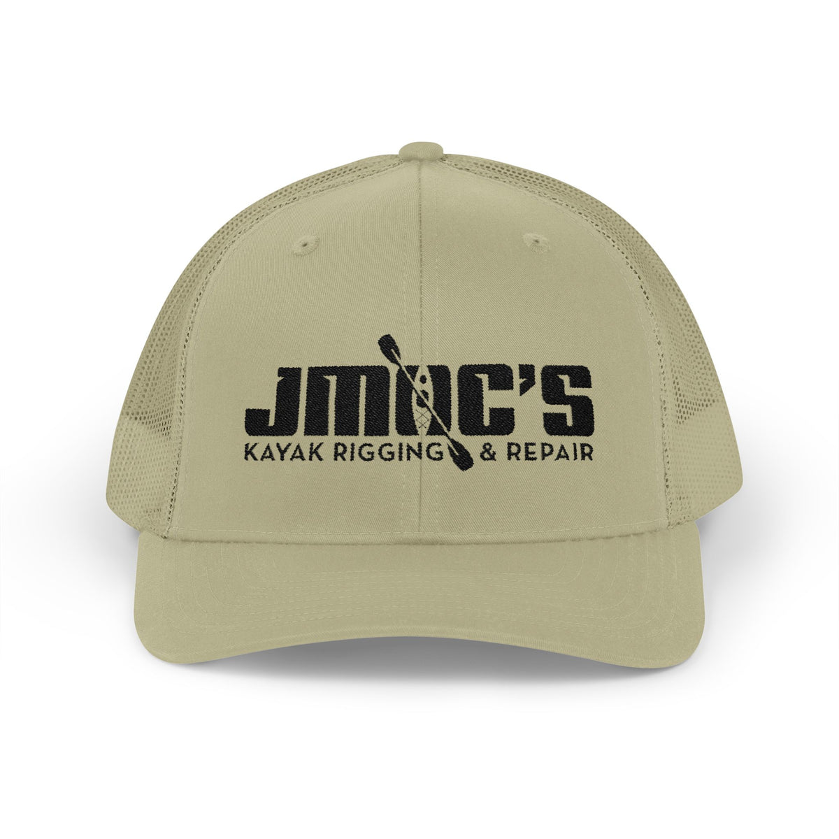 JMOC's Kayak Rigging & Repair (Dark Logo) — Embroidered Baseball Cap