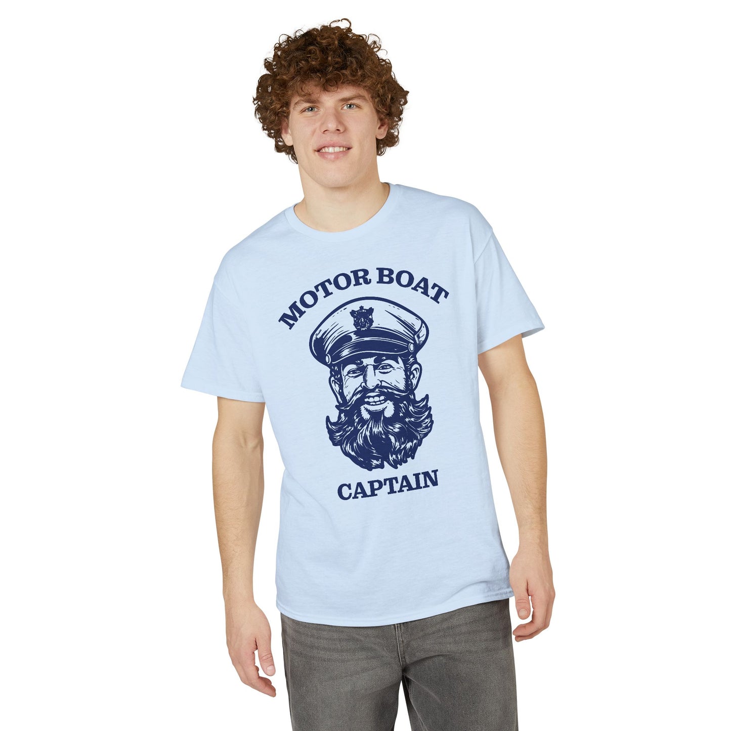 Motor Boat Captain — Unisex DryBlend® T-Shirt