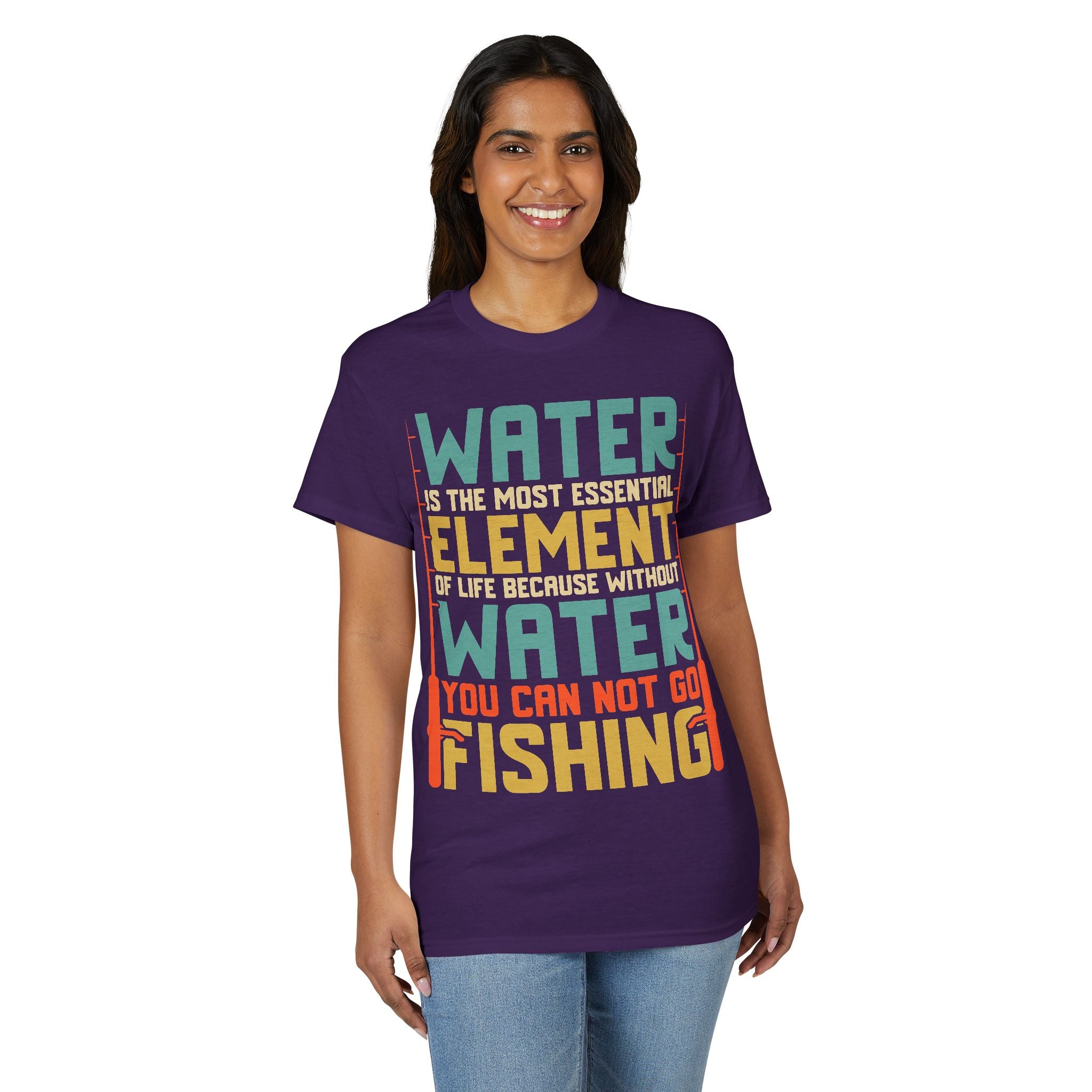 Water Is the Most Essential Element of Life — Unisex DryBlend® T-Shirt