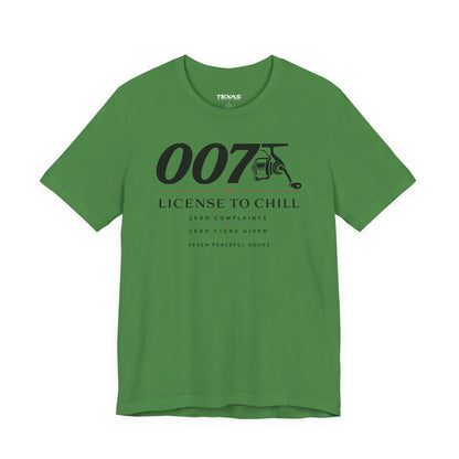 License to Chill — Unisex Cotton Tee