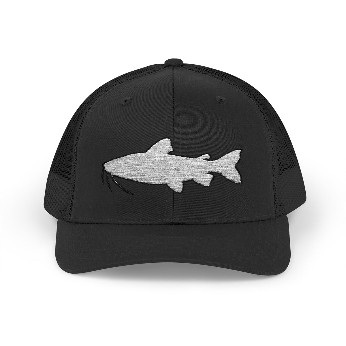 Catfish Silhouette — Embroidered Baseball Cap