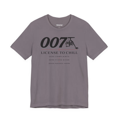 License to Chill — Unisex Cotton Tee