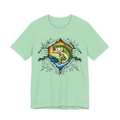 Fishing Is My Superpower — Unisex Cotton Tee