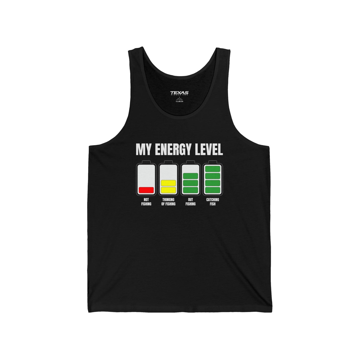 My Energy Level — Unisex Cotton Tank