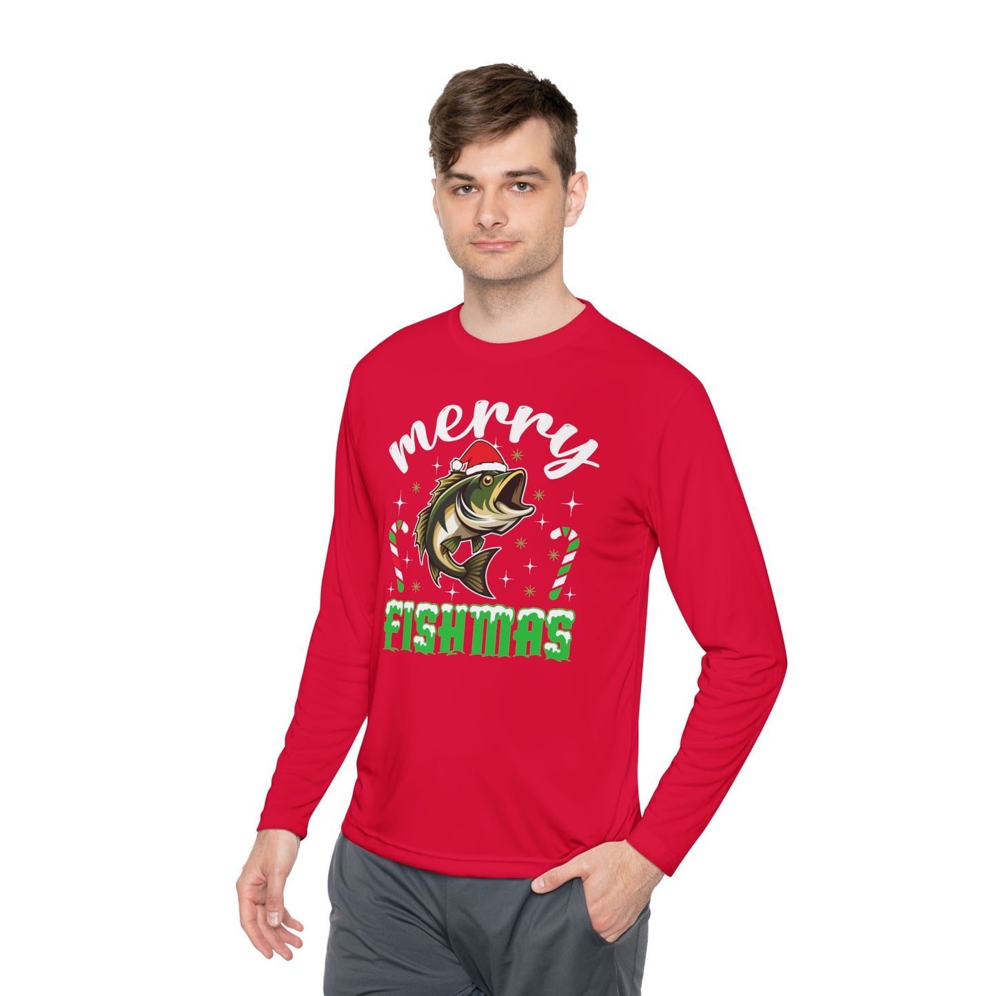 Merry Fishmas — Unisex Long Sleeve T-Shirt