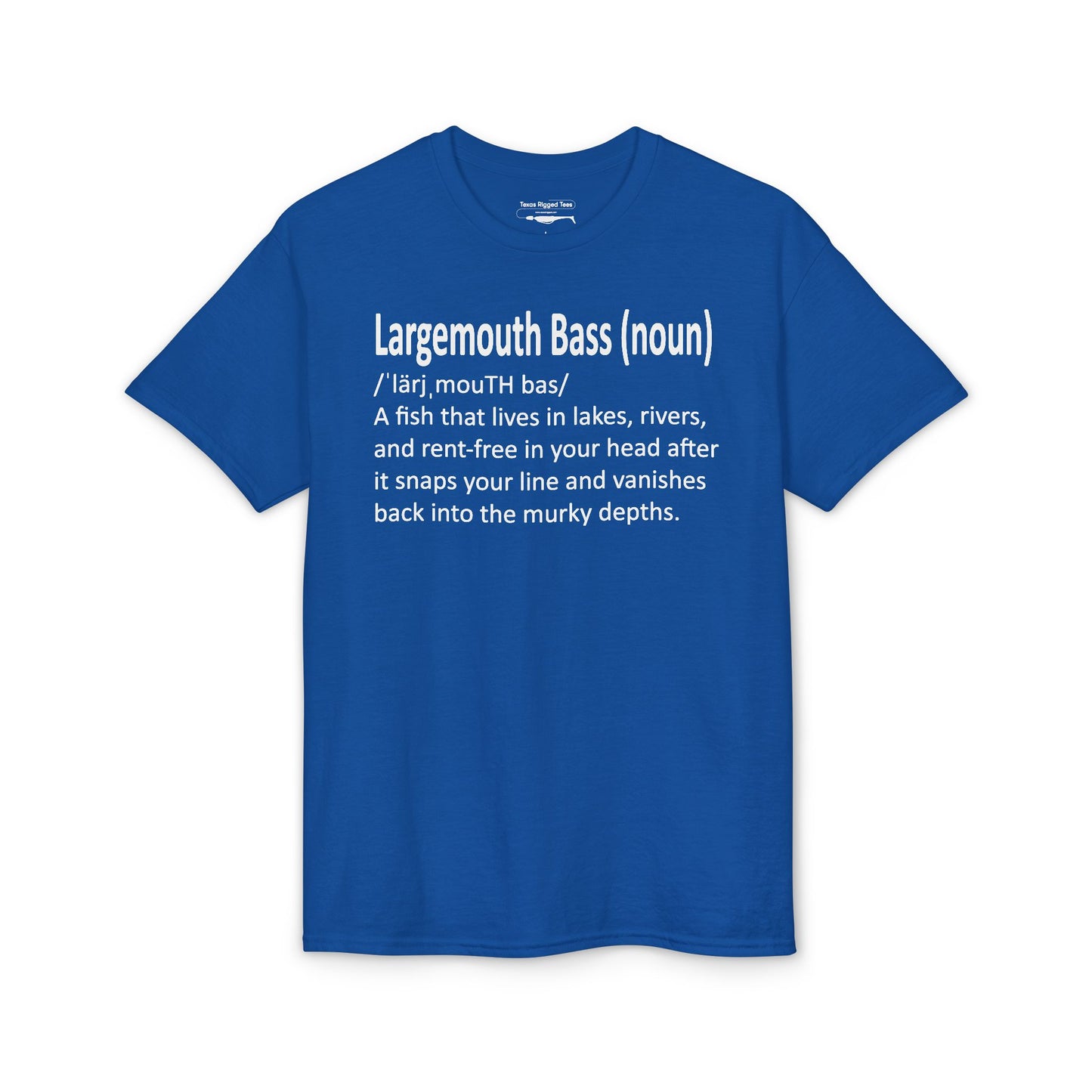 Largemouth Bass Defined — Unisex DryBlend® T-Shirt