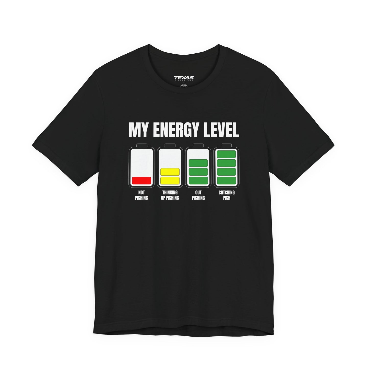 My Energy Level — Unisex Cotton Tee