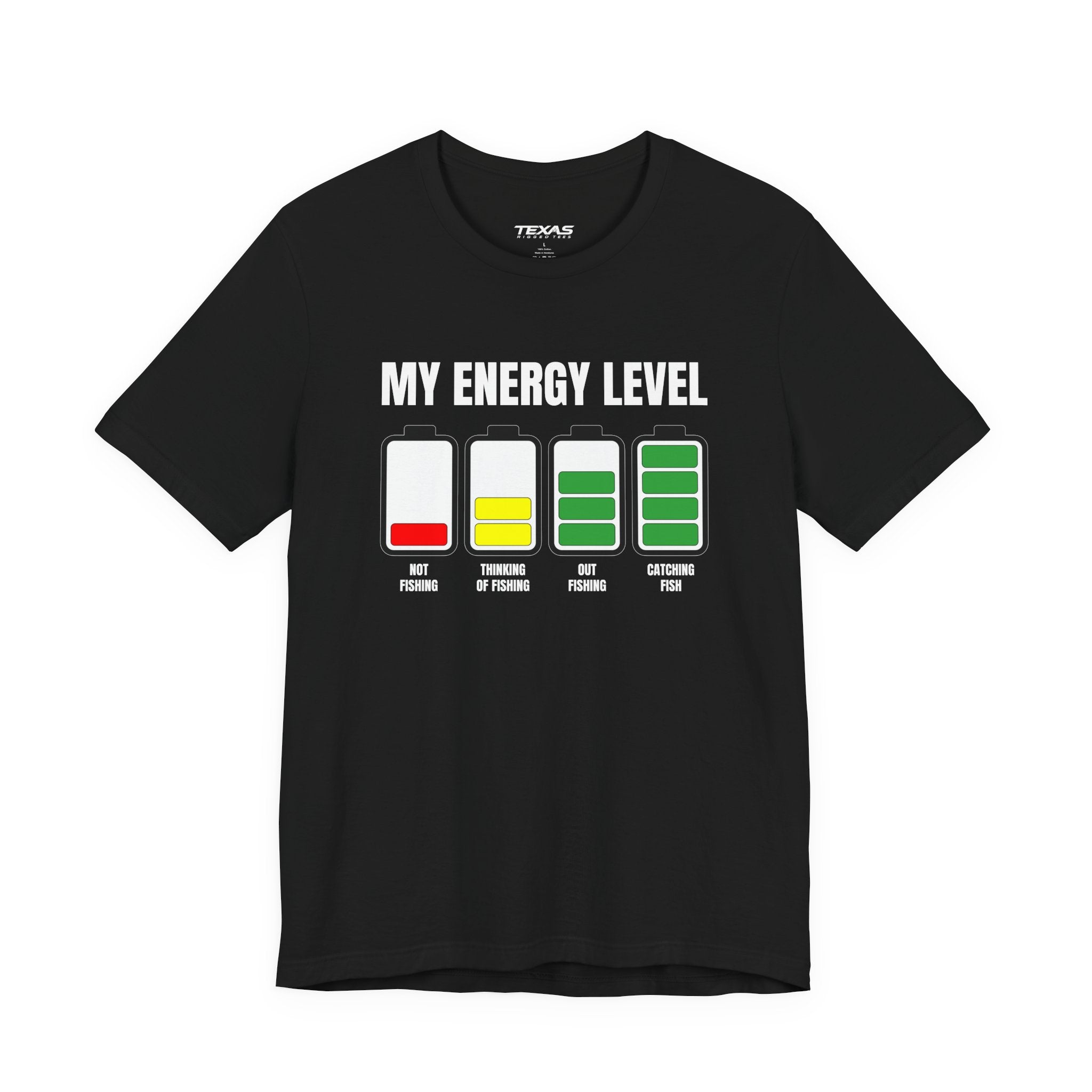 My Energy Level — Unisex Cotton Tee