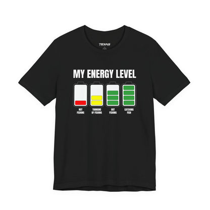 My Energy Level — Unisex Cotton Tee
