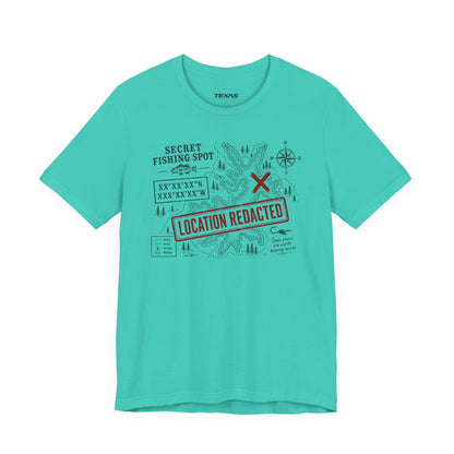 Secret Fishing Spot — Unisex Cotton Tee