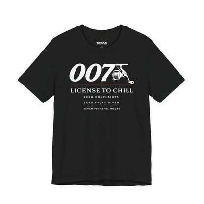 License to Chill — Unisex Cotton Tee