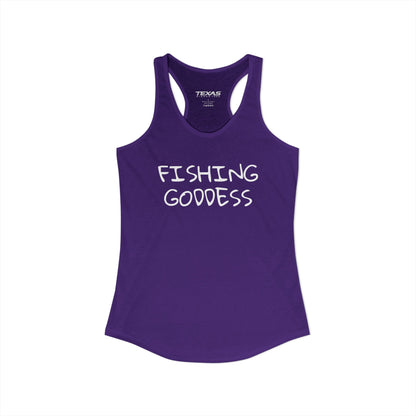 Fishing Goddess — Women’s Racerback Tank