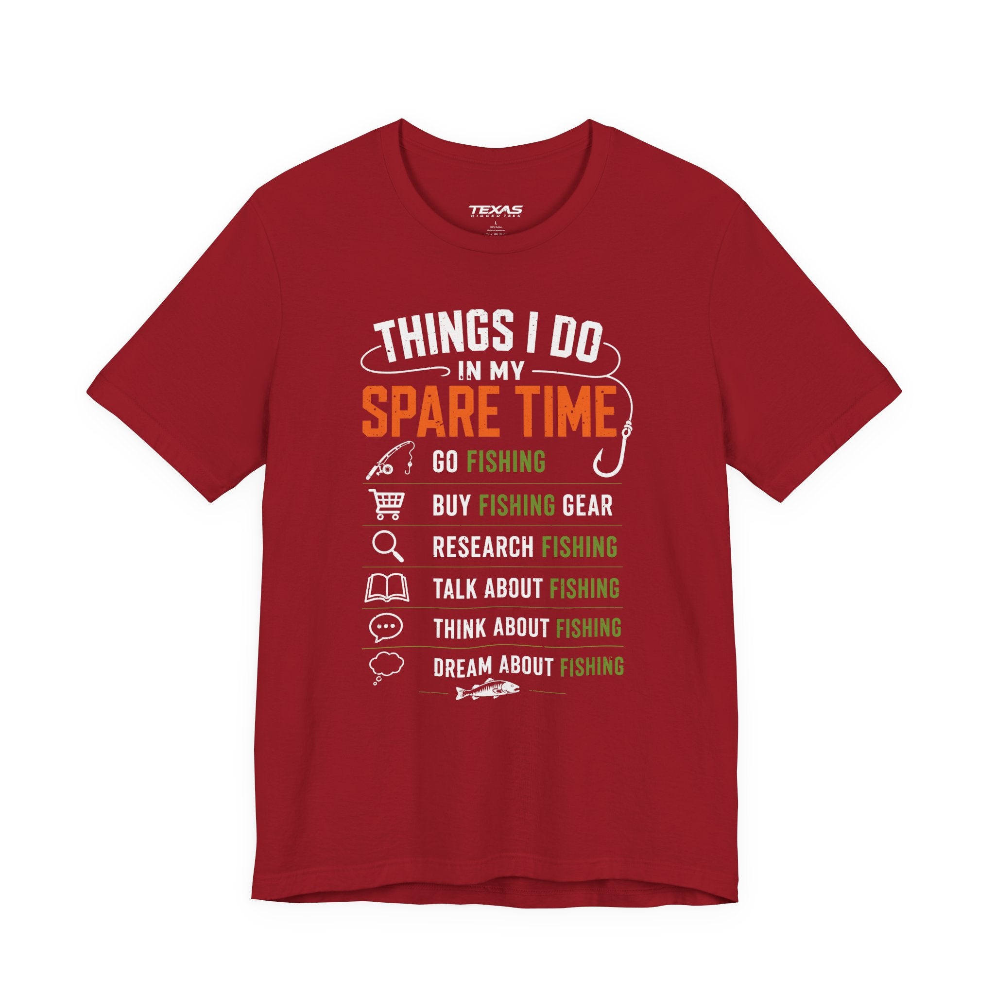 Things I Do in My Spare Time — Unisex Cotton Tee