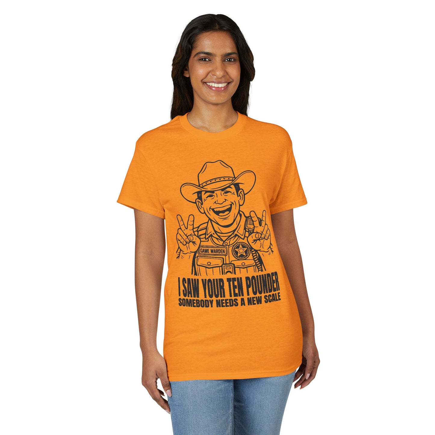 I Saw Your Ten Pounder — Unisex DryBlend® T-Shirt