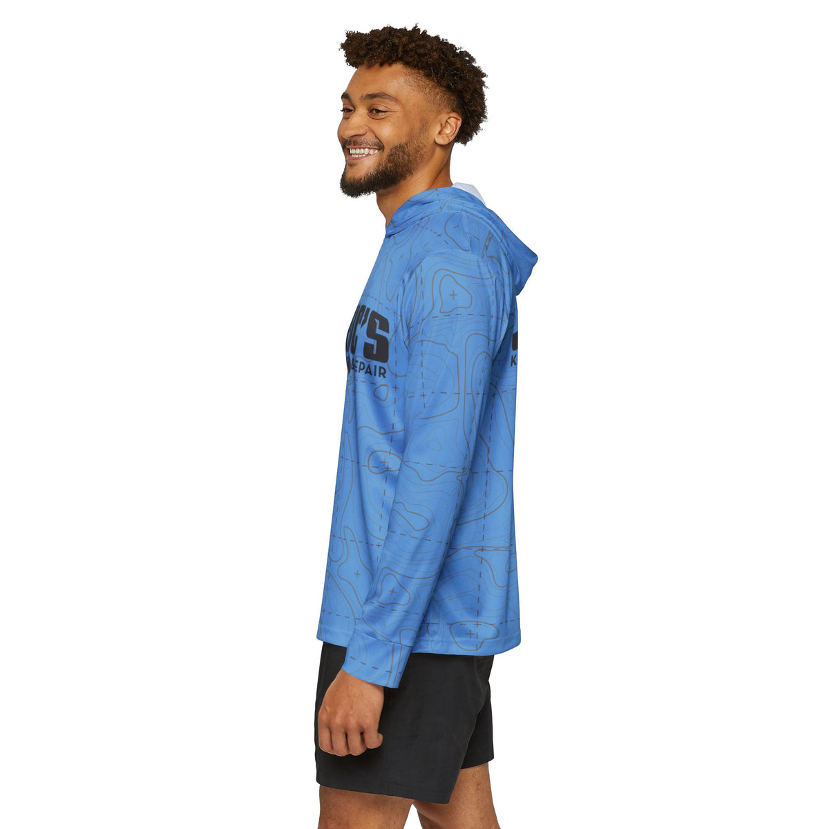 JMOC's Jersey Light Blue Contour Lines