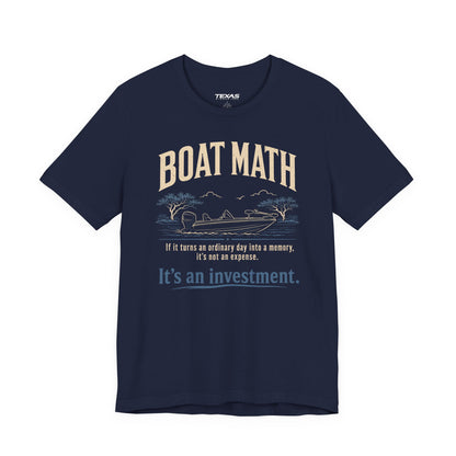 Boat Math — Unisex Cotton Tee
