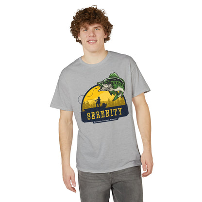 Serenity: Peaceful. Patient. Present. — Unisex DryBlend® T-Shirt