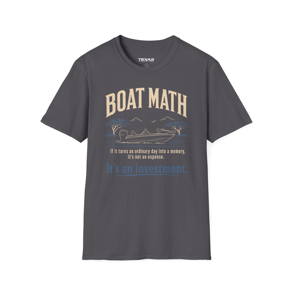 Boat Math — Unisex Cotton Tee