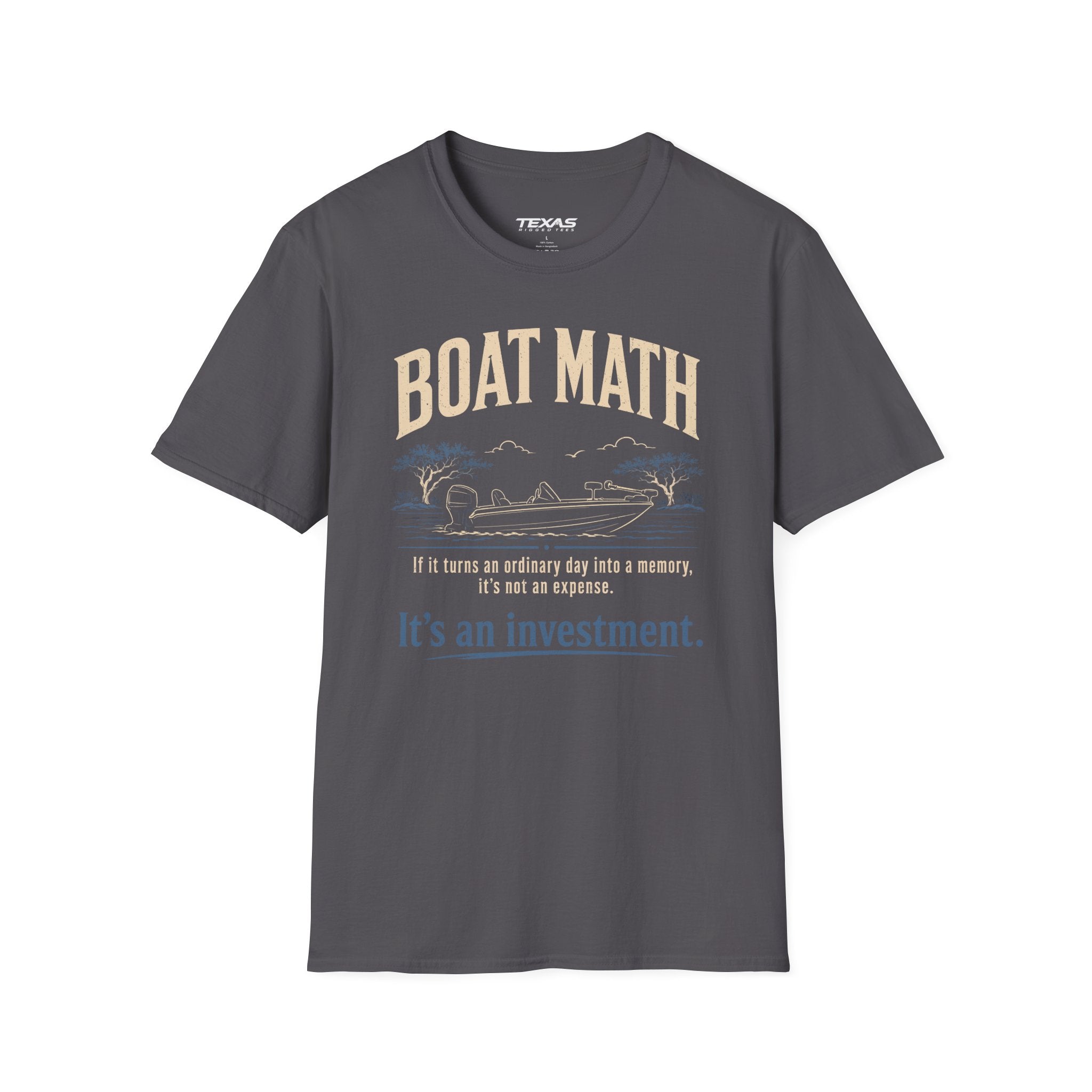 Boat Math — Unisex Cotton Tee