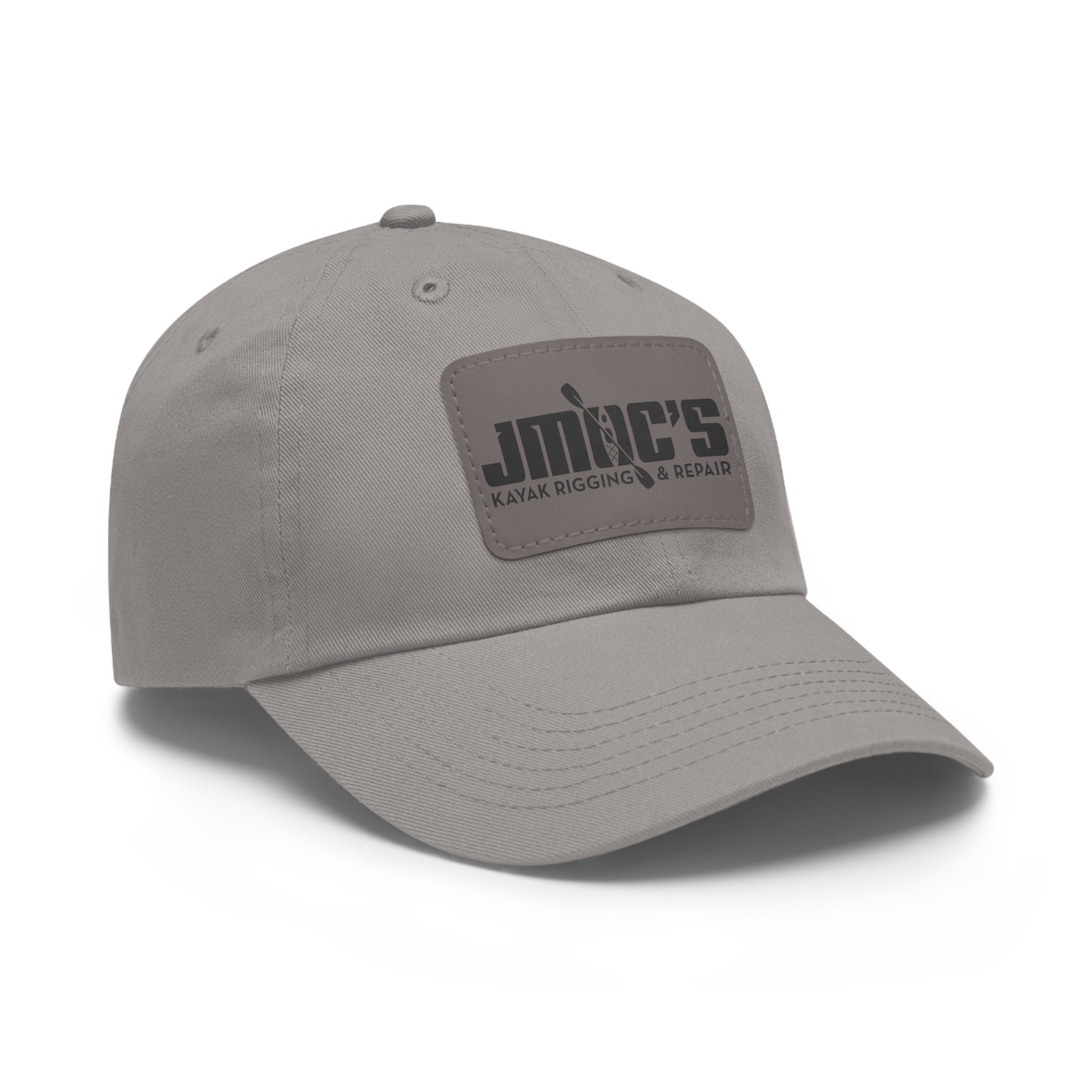JMOC's Baseball Cap with Leather Patch (Rectangle)