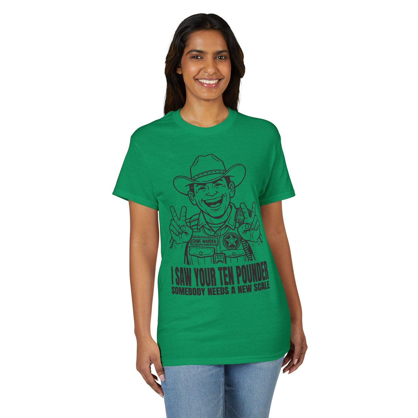 I Saw Your Ten Pounder — Unisex DryBlend® T-Shirt