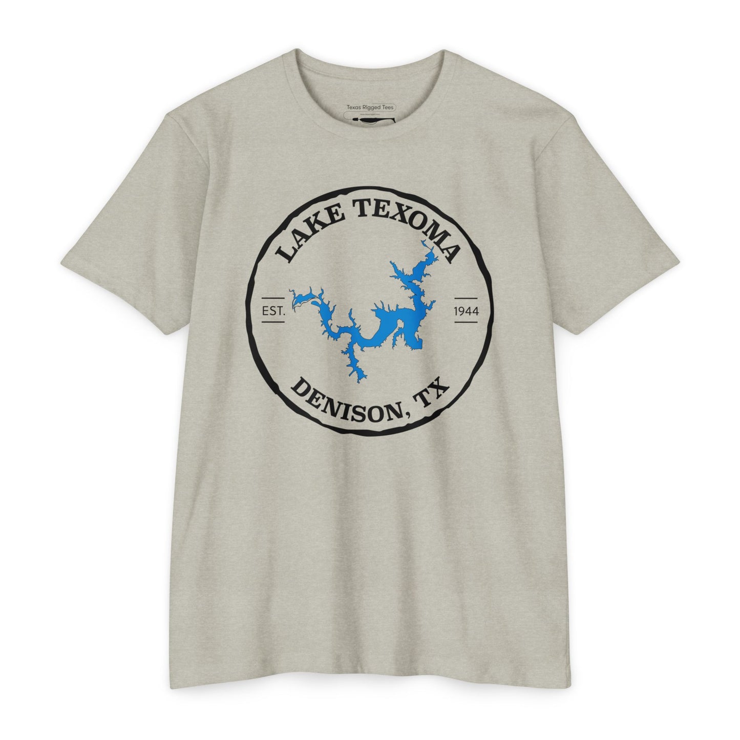 Lake Texoma — Unisex Cotton-Poly Blend T-Shirt