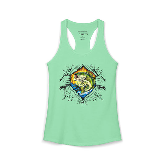 Fishing Is My Superpower — Women’s Racerback Tank