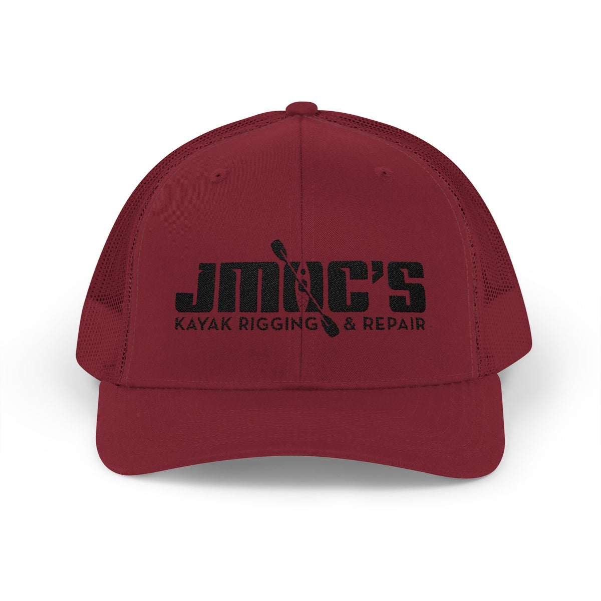 JMOC's Kayak Rigging & Repair (Dark Logo) — Embroidered Baseball Cap