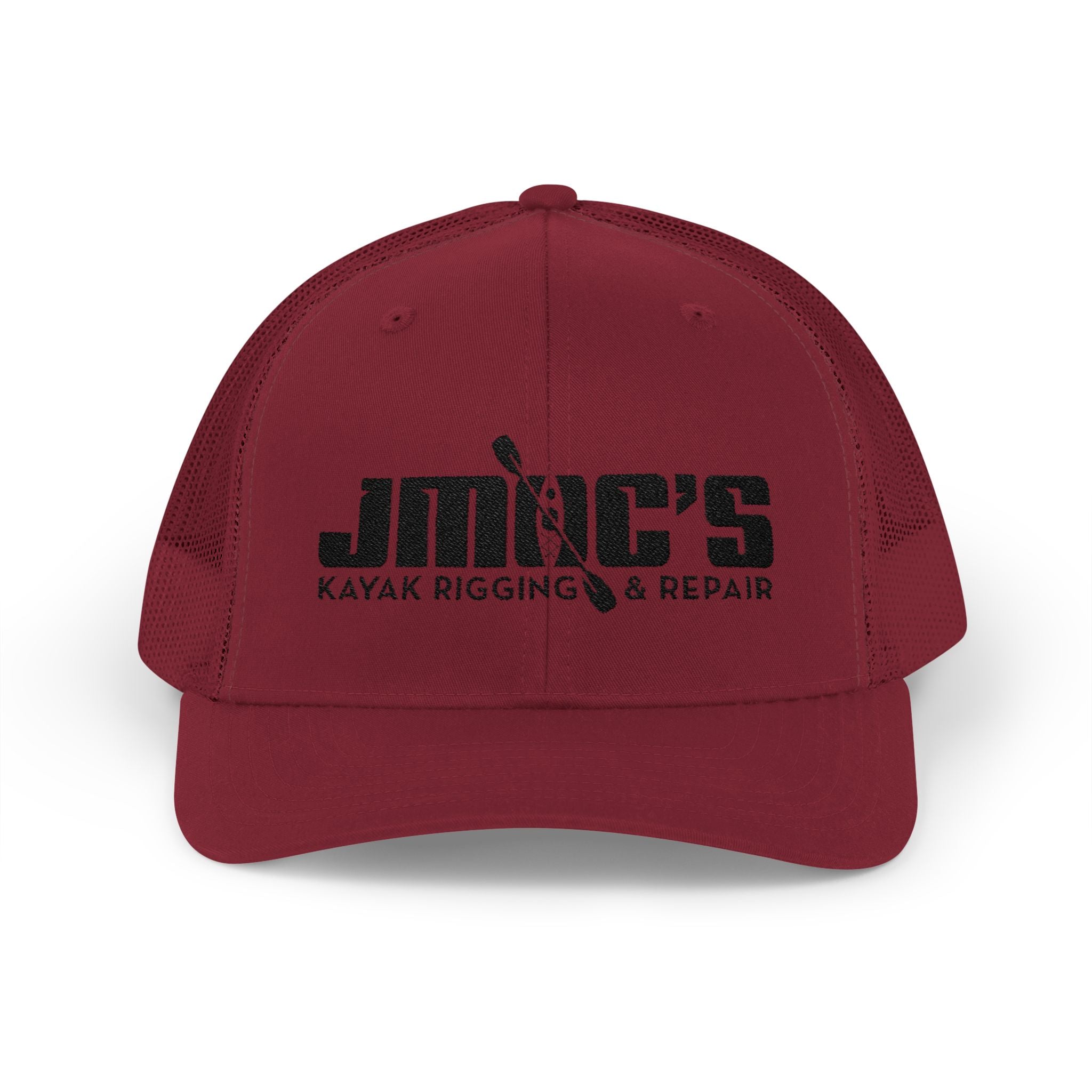 JMOC's Kayak Rigging & Repair (Dark Logo) — Embroidered Baseball Cap