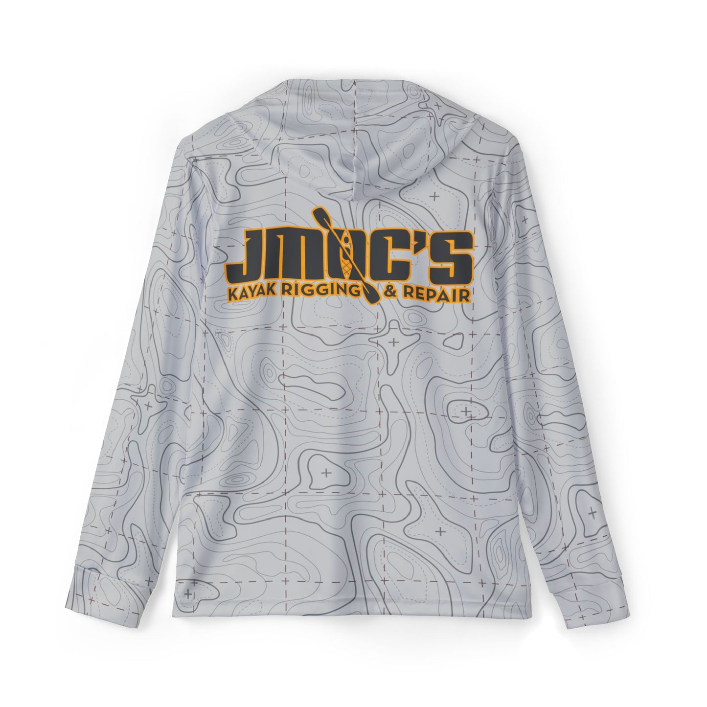 JR Mocaby Jersey Light Gray Contour Lines