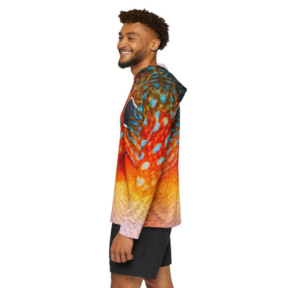 Longear Sunfish — Unisex Fishing Pullover Hoodie (SPF 50+)