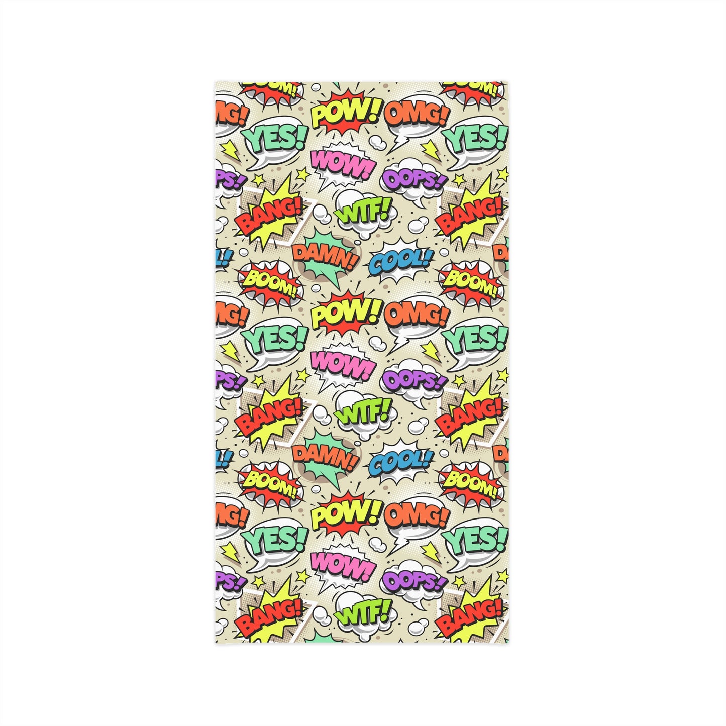 Comic Pop Art — Unisex Neck Gaiter (SPF 50+)