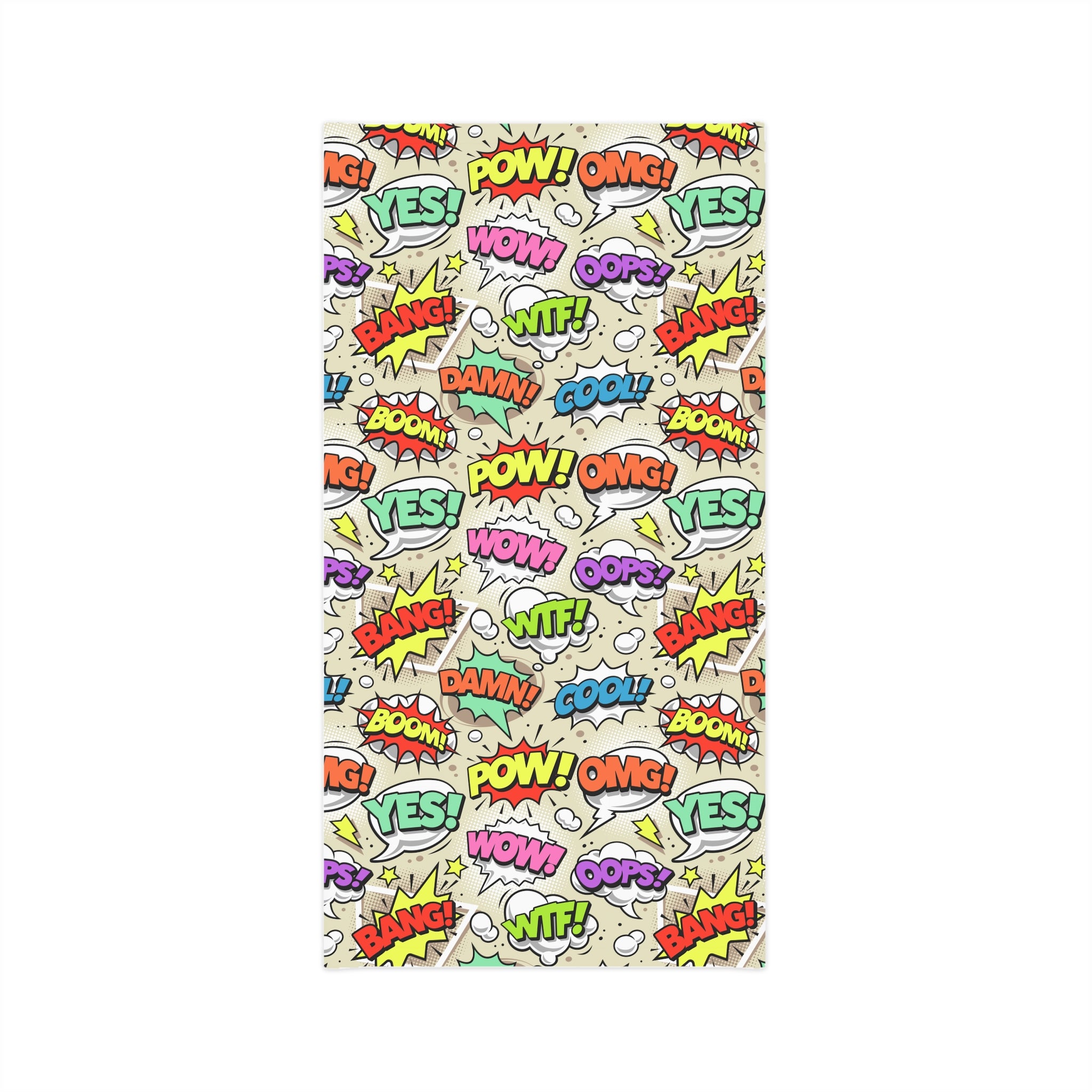 Comic Pop Art — Unisex Neck Gaiter (SPF 50+)